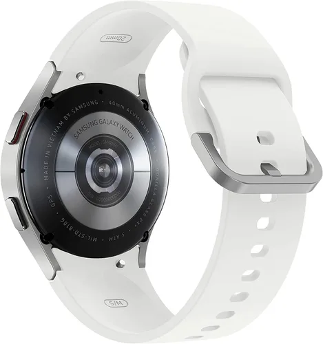 Vista 3 de Samsung Galaxy Watch 4 1.575 in R860 Smartwatch GPS Bluetooth WiFi (versión internacional) (plata) (renovado)