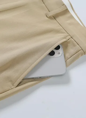 Vista 8 de JMIERR Pantalones de golf para hombre, elásticos, ajustados, para correr, viajes, trabajo, pantalones de vestir chinos para hombre