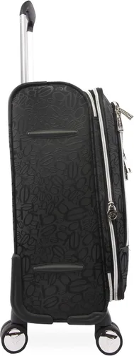 Vista 7 de BEBE Carissa 21" Expandible Spinner de mano para mujer, Bebe Negro lanzado, Carissa - Maleta giratoria extensible de 21 pulgadas