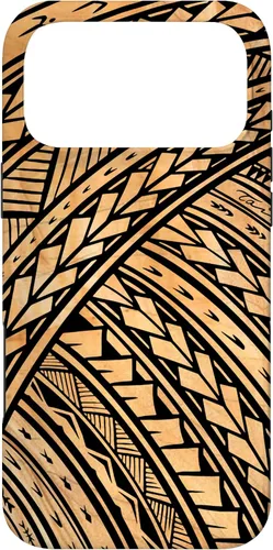 Vista 22 de Polynesian Art Island Inspired Case for iPhone 17