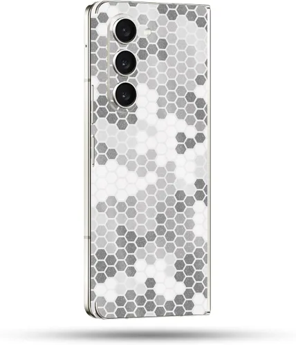 Vista 15 de MightySkins Skin compatible con Samsung Galaxy Z Fold 5 - Puppy Fall Funda protectora de vinilo duradera y única Fácil de aplicar, quitar