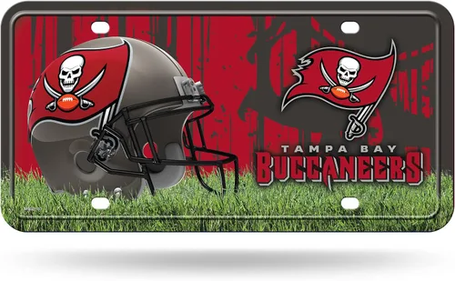 Vista 15 de Rico Industries Placa de matrícula de metal unisex para adultos de la NFL