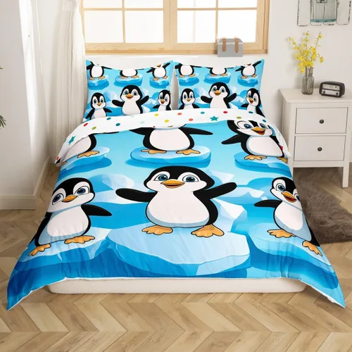 Vista 13 de Erosebridal Funda de edredón de madera con puerta de granero, juegos de ropa de cama estilo occidental, tamaño Queen, funda de edredón rústica