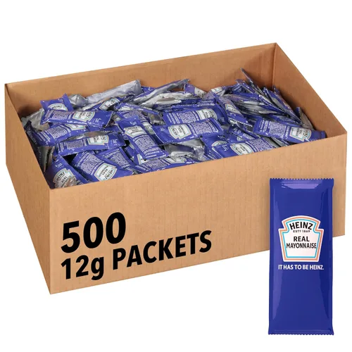 Vista 6 de Heinz Paquetes individuales de mayonesa, 0.42 onzas, paquete de 200