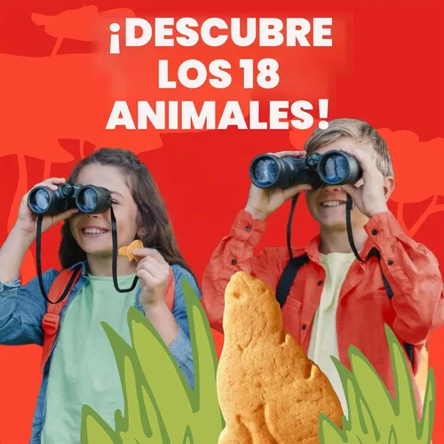Vista 9 de BARNUM'S Galletas Originales de Animales, Aperitivos a Granel para Niños, 12 Cajas de 2.13 oz