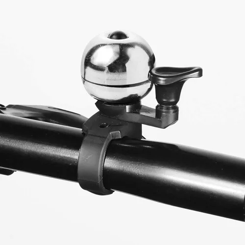 Vista 2 de Accmor Campana de bicicleta clásica, campana de bicicleta ajustable que se adapta a cualquier manillar de bicicleta, campana de bicicleta universal