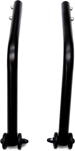Vista 3 de Karman - Silla de ruedas ergonómica anti volquete serie S-305, color negro