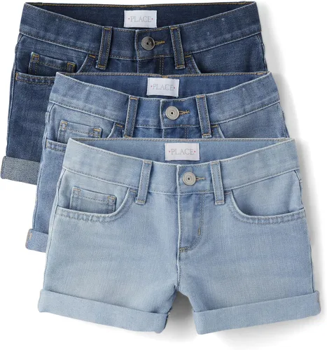 Vista 10 de Pantalones cortos midi de mezclilla