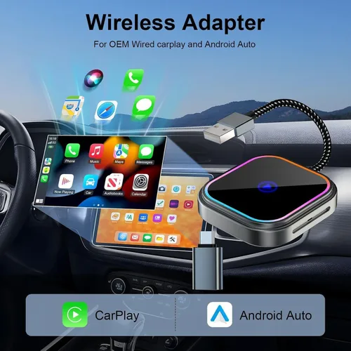 Vista 6 de Wireless CarPlay Adapter 2-in-1 for BMW X6 2017-2026