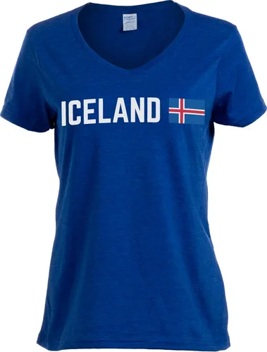 Vista 64 de Nations of the World - Camiseta con cuello en V para mujer