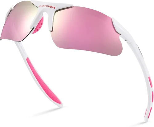 Vista 12 de Gafas de sol deportivas polarizadas para niños y niñas, gafas de béisbol y sóftbol, montura TR90