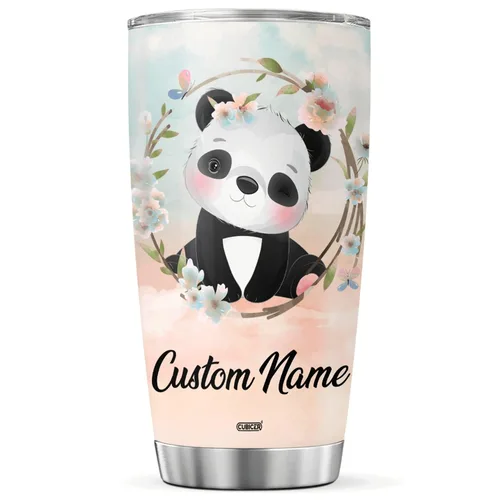 Vista 15 de CUBICER Vaso de café personalizado con diseño de oso y tapa aislada, regalos de Navidad para niños, mujeres y adultos, tazas de acero inoxidable