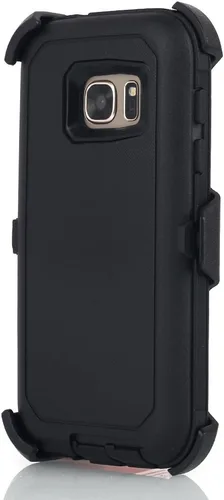 Vista 2 de Carcasa para Galaxy S7, AICase Carcasa de Holster Resistente con Clip para Cinturón + Cubierta Protectora con Pata de Soporte y Armadura