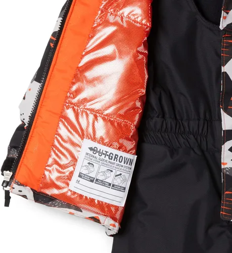 Vista 3 de Columbia Youth Buga, chaqueta impermeable y pantalones de nieve