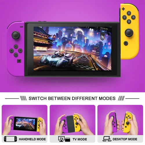 Vista 6 de Controller Replacement for Switch Controller,Switch Controllers Support Dual Vibration/Wake-up/Motion(POA)
