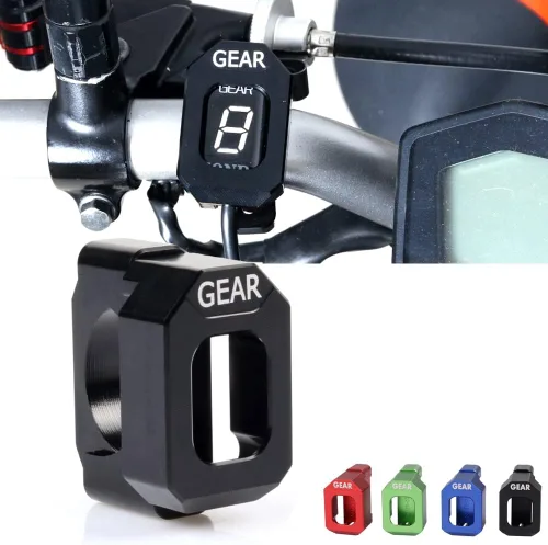 Vista 2 de Montaje de enchufe de motocicleta Medidor indicador de engranajes de 1-6 velocidades para Yamaha YZF R1 R6 FZ8 Mt03 MT-01 Fzs600 XJR400 FZ400 FZ6