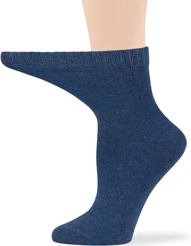 Vista 56 de 7BIGSTARS KINGDOM Women's Cotton Quarter Non-Binding Diabetic Fashion Socks-L-M-4 Pack-Multicolor