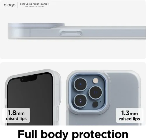 Vista 2 de elago Funda Glide Armor diseñada para iPhone 13 Pro Max, protección contra caídas, funda protectora de TPU a prueba de golpes, piezas mejoradas a