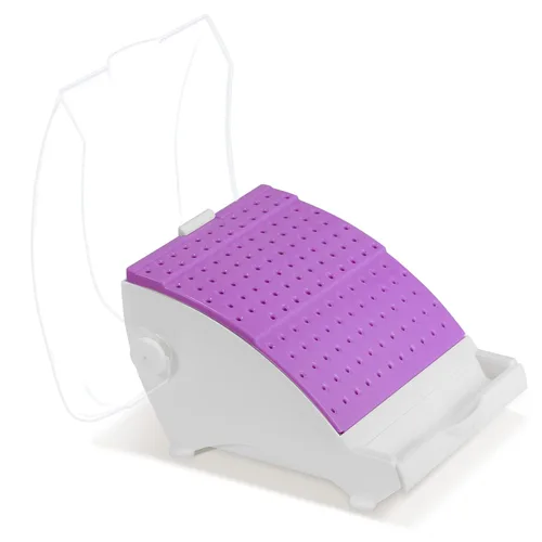 Vista 9 de Annhua - Bloque dental negro de 142 agujeros, soporte para broas, organizador dental de plástico con funda para aguja, fresa, lima