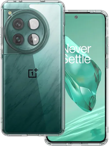 Vista 13 de Funda protectora transparente para Oneplus 9 a prueba de golpes [parte trasera de policarbonato duro+parachoques de TPU suave] [antiamarilleo]
