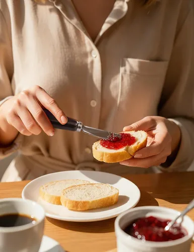Vista 7 de AISBUGUR Paquete de 2 cuchillos esparcidores de mantequilla de acero inoxidable, cuchillo de mantequilla con mango de porcelana blanca, cuchillos