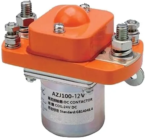 Vista 2 de Contactor ATO 12 voltios CC, 100 A solo polo