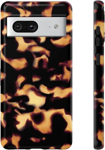 Vista 11 de Funda compatible con Google Pixel 7a, 2 en 1, delgada, resistente, híbrida, policarbonato duro, silicona suave, parachoques resistente