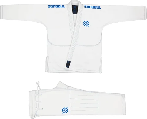 Vista 8 de Sanabul Essentials V.2 Ultra Light BJJ Jiu Jitsu Gi (ver guía especial de tallas)