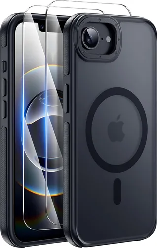 Vista 9 de Funda magnética para iPhone Air con protector de lente de cámara, protección grado militar de 10 pies, compatible con funda MagSafe Slim para iPhone