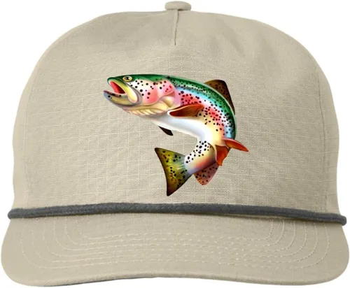 Vista 23 de ThatsRad Pesca Pesca Nylon El Snapback Sombrero Gorra Fly Deep Sea Offshore