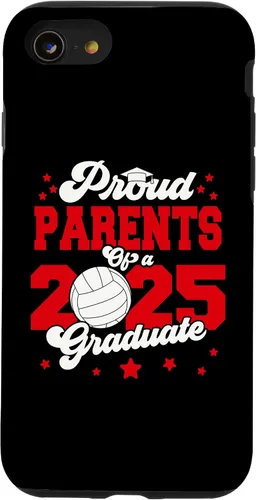 Vista 18 de iPhone 16 Parents of a 2025 Graduate Prom Graduation 25 VolleyBall Case