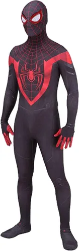 Vista 2 de Body de cosplay de Halloween Cosutme Zentai para adultos y niños