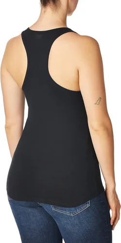 Vista 3 de Chin Up Camiseta sin mangas con diseño de flor de loto de henna para mujer
