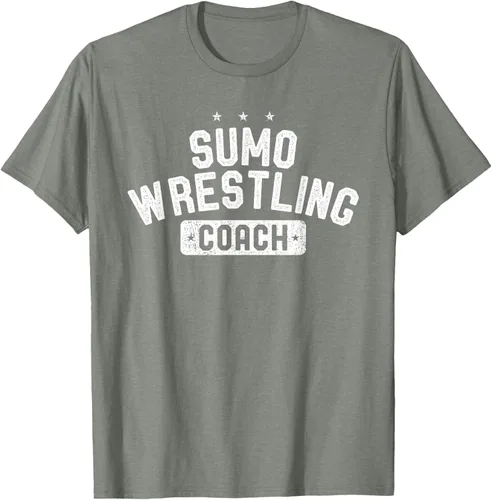 Vista 33 de Camiseta vintage de lucha libre Sumo Entrenador de lucha libre, Negro, S
