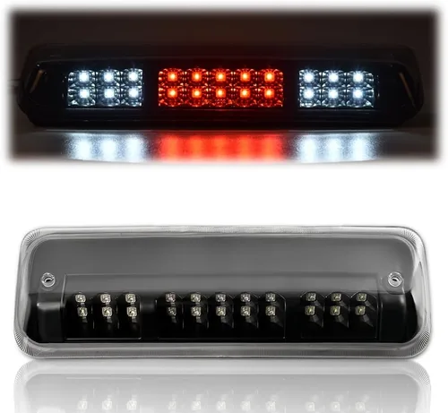 Vista 36 de GRAND ORANGE Tercera luz de freno LED de montaje alto 92-99 compatible con Chevy GMC Suburban/Yukon 94-05 compatible con Chevy Blazer S10 luz
