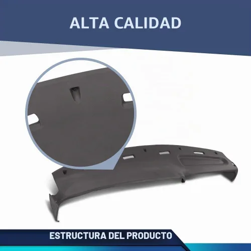 Vista 4 de PIT66 TPE Funda para salpicadero, Panel de tablero, Compatible con camioneta Dodge Ram 1500, 2500, 3500, 1994-1997, Marrón Flexible brown TPE Ram