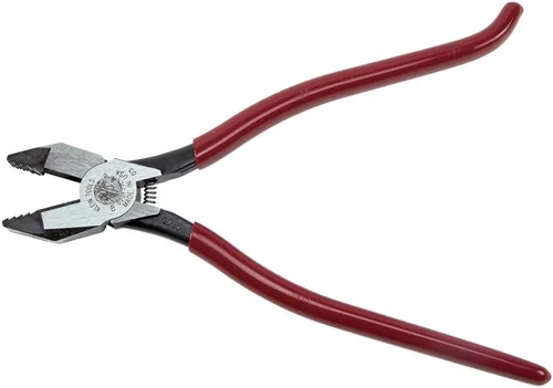Vista 2 de Klein Tools Alicates Linesman + almohadilla de carrete de alambre para atar
