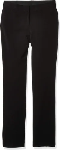 Vista 3 de Rafaella Women's Curvy Gabardine Slim Leg Stretch Dress Pant, 32-inch Inseam, Pull-on, with Pockets (Size 4-16)