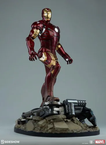 Vista 6 de Sideshow Legacy Effects Marvel Iron Man Mark III Mark 3 - Estatua de maqueta
