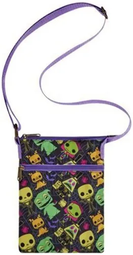 Vista 2 de Loungefly FNKO POP WD TNBC BLKLIT PSPRT TB