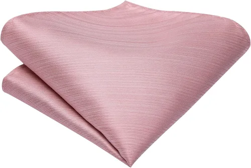 Vista 4 de Dubulle Corbata tejida de cachemira para hombre y gemelos de pañuelo para hombre, conjunto de gemelos para boda formal y negocios