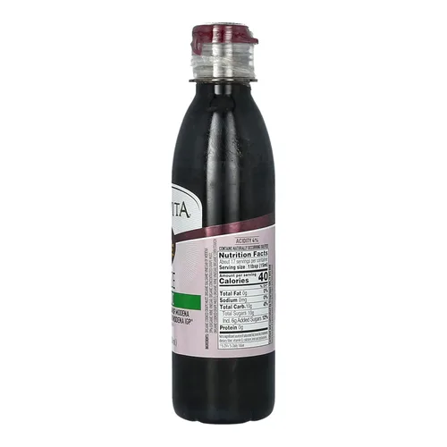 Vista 7 de Colavita Glaseado Balsámico - Orgánico, 8.5 onzas líquidas (Paquete de 1) Botella con exprimidor, Importado de Italia