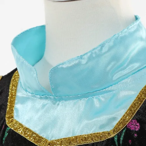 Vista 5 de Disfraz de princesa para niñas disfraz de cosplay con accesorios de capa fiesta de cumpleaños y Navidad