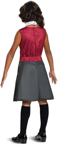 Vista 2 de Vestido clásico de Gryffindor, disfraz para niñas de Harry Potter