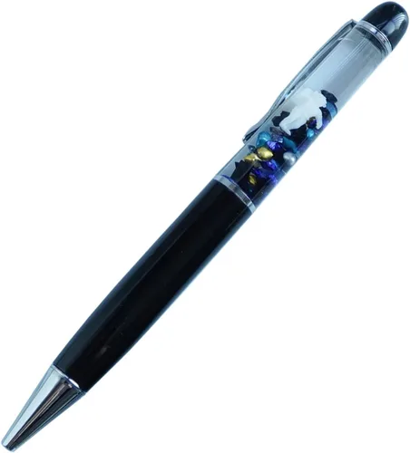 Vista 29 de Bolígrafos Divertidos de Alienígena Lindos Flotadores Líquido Flotante Escritura Diario Oficina Bolígrafo Regalo Único Para Mujeres Hombres