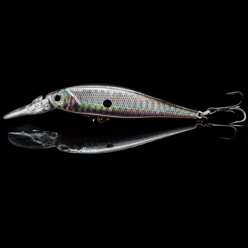 Vista 8 de Paquete de 10 señuelos de pesca, cebos duros, crankbait y Swimbait Kit de señuelos para agua dulce y salada, lubina, trucha, lucioperca, pez rojo
