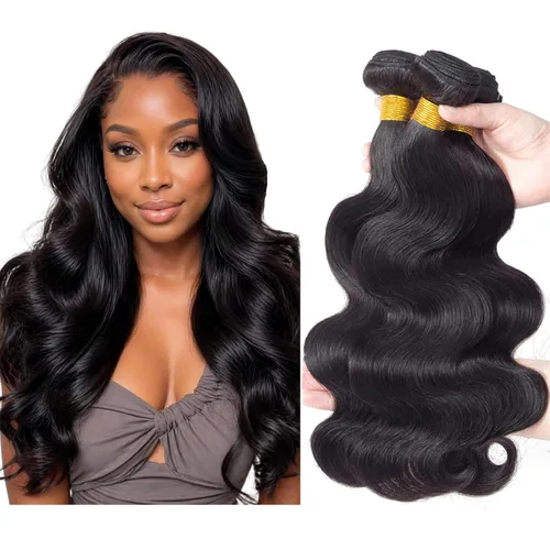 Vista 16 de 613 paquetes de cabello humano rubio de 12 pulgadas, 100% sin procesar, grado 12A, cabello humano virgen brasileño, 1 manojos de extensiones