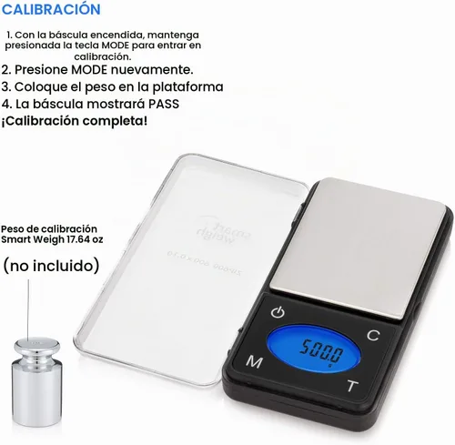 Vista 7 de Smart Weigh ZIP600 - Báscula digital ultradelgada de bolsillo de 21.16 oz por 0.00 oz con función de conteo, escala de gramos y escala de onzas