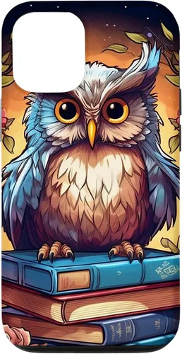 Vista 26 de Funda para bibliotecario para iPhone 16 Owl Book Lover