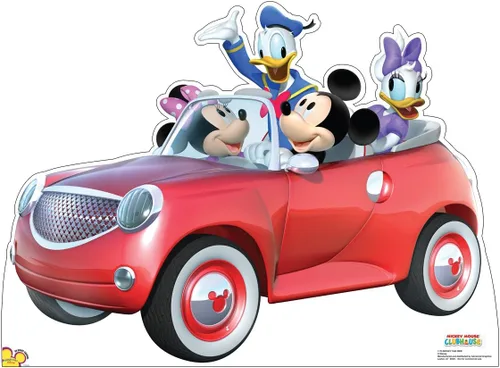 Vista 9 de Mickey Mouse y sus Amigos - Advanced Graphics Tamaño real Gigantografía, talla única Mickey Dance